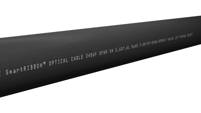 ScaleFibre lanza los cables SmartRIBBON™ con clasificación OFNR y FT4