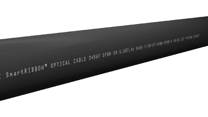 ScaleFibre lança cabos SmartRIBBON™ com classificação OFNR e FT4