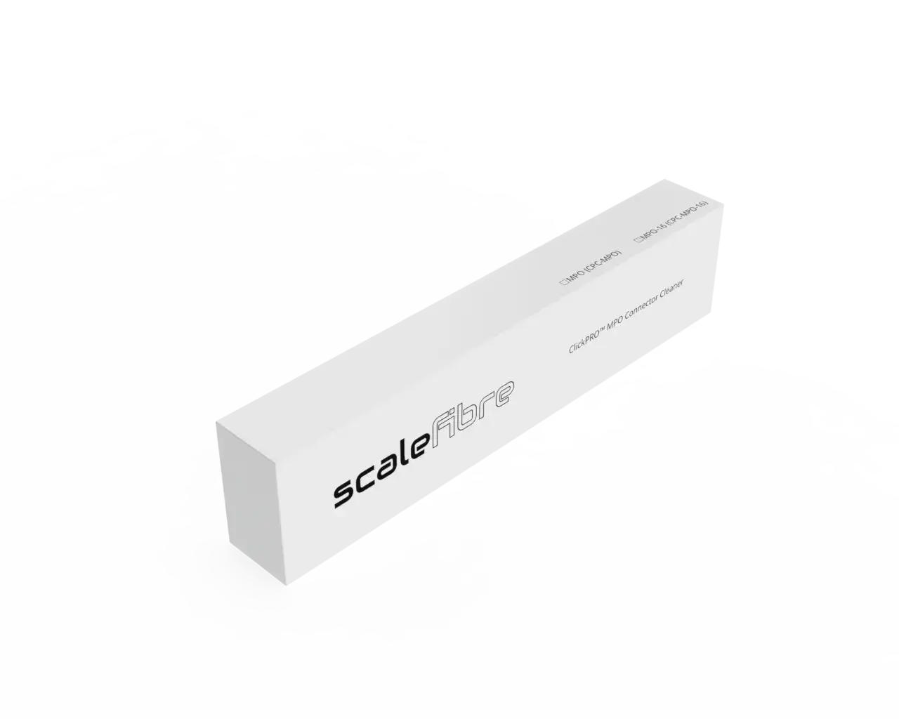 ClickPRO™ Limpador MPO/MTP® na embalagem