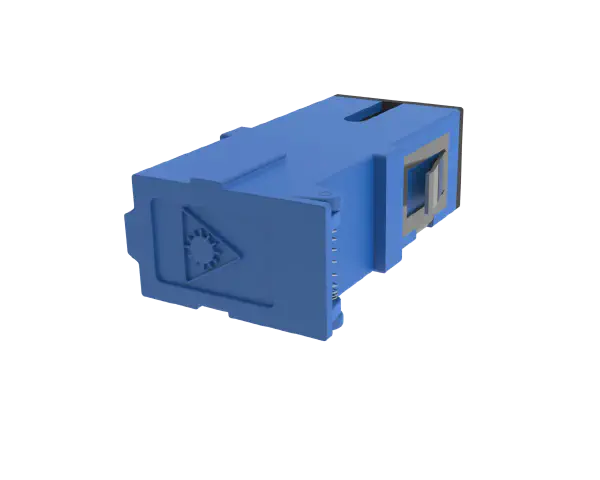 Adaptateur fibre optique SC - Bleu