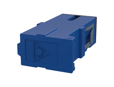 SC Fiber Optic Adapter - Blue