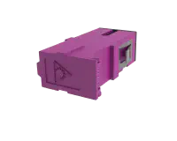 SC Fiber Optic Adapter - Erika Violet
