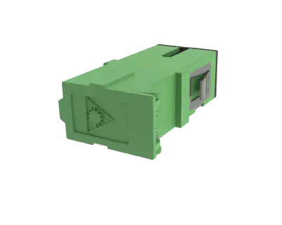 Adaptateur fibre optique SC - Vert