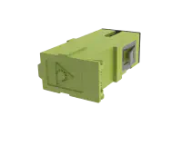 SC Fiber Optic Adapter - Lime Green