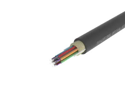 Cable de fibra LSZH de tubo suelto de 96 fibras