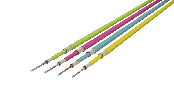 Cable SlimCORE™ 12F – Monomodo, Amarillo