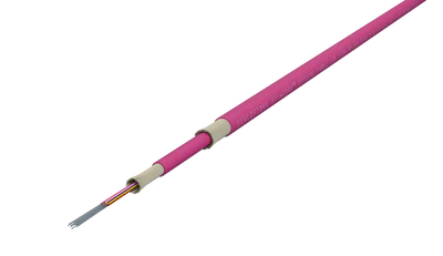 SlimCORE™ 12F Cable - OM4, Erika Violet