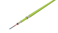 SlimCORE™ 12F Cable - OM5, Lime Green