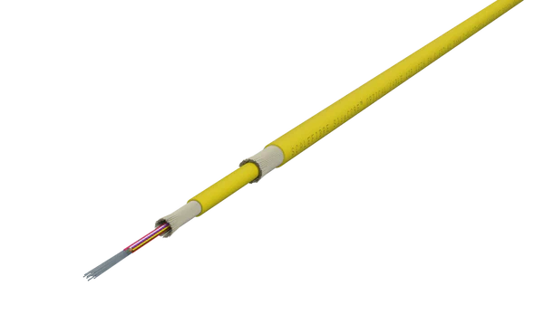 Cable SlimCORE™ 12F – Monomodo, Amarillo