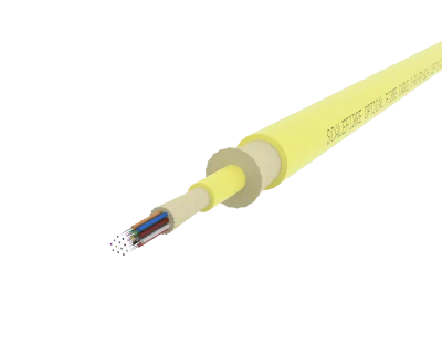 Cable SlimCORE™ 12F – Monomodo, Amarillo