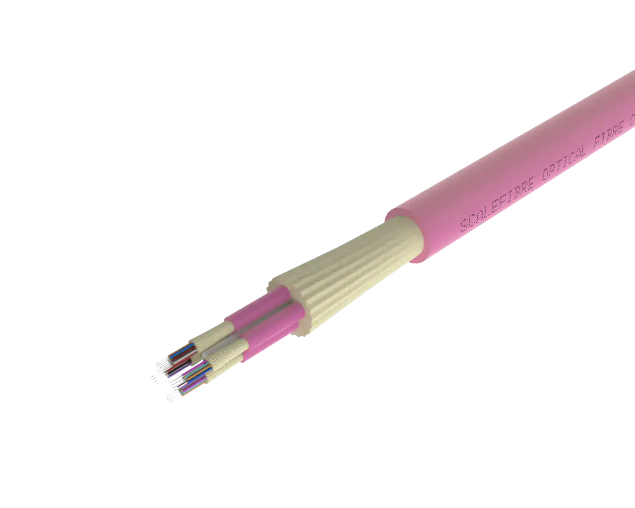 SlimCORE™ 48F Cable - OM4, Erika Violet