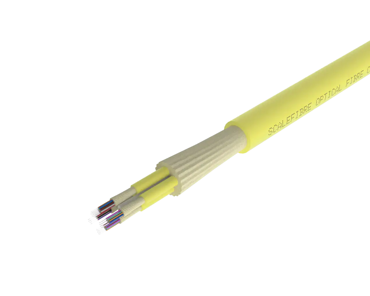 SlimCORE™ 48F Cable - Single Mode, Yellow