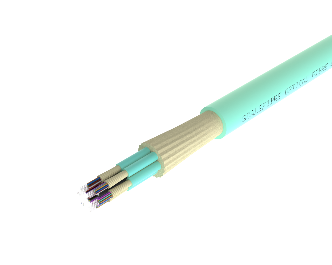 SlimCORE™ 72F Cable - OM4, Aqua