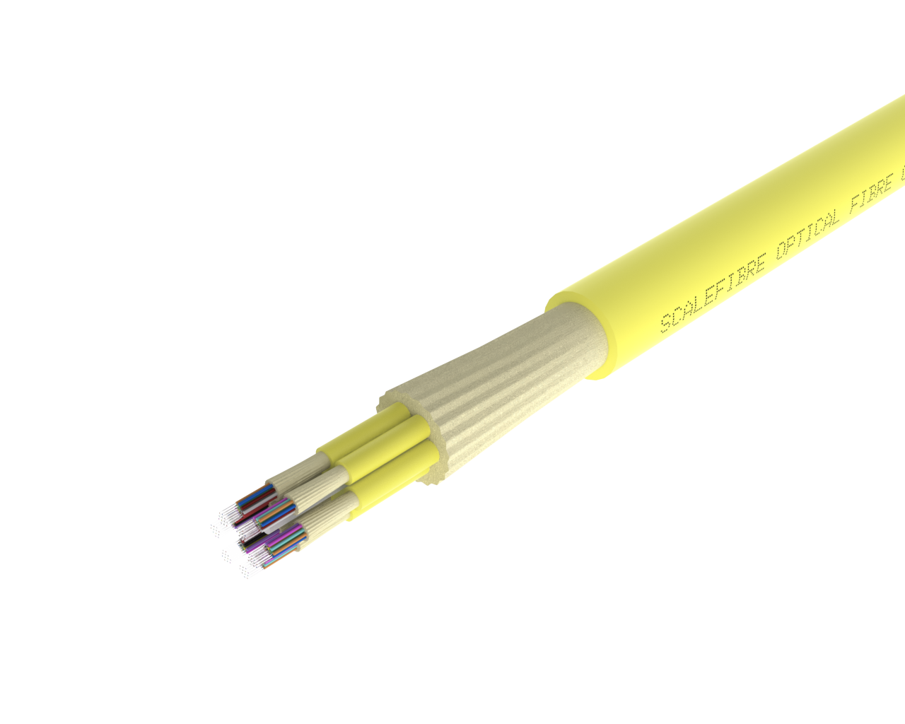 SlimCORE™ 72F Cable - Single Mode, Yellow