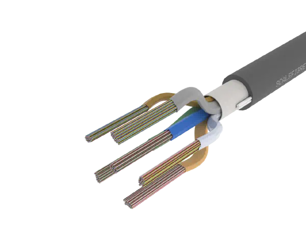 SmartRIBBON™ OFNR/CPR Flexible Ribbon Cable, 3456 Fibre