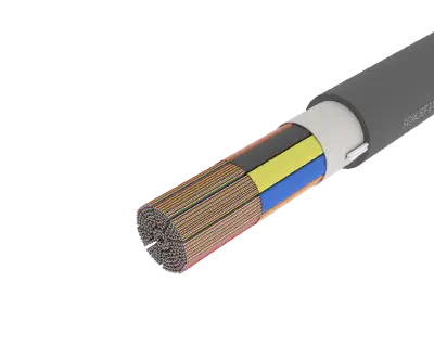 SmartRIBBON™ OFNR/FT4 Flexible Ribbon Cable, 3456 Fiber