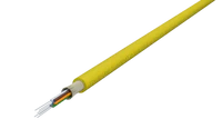 TightBEND™ 6 Fiber Indoor/Outdoor Tight Buffered Cable, Single Mode, Yellow