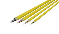 TightBEND™ 6–24 Fiber Indoor/Outdoor OFNR Tight Buffered Cable, Single Mode, Yellow