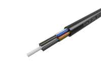 Cable de fibra óptica compacto de tubo holgado con cubierta de polietileno