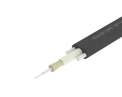 Cable EasyDROP™ 1F: 2 mm, 900 um, revestimiento negro