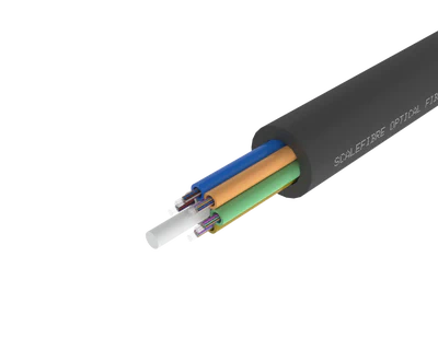 Cable de Fibra Óptica Exterior de Tubo Holgado de Alta Resistencia – Cubierta de PE, 72 Fibras