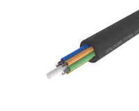 
Cable de fibra óptica para exteriores de tubo holgado de alta resistencia,
revestimiento de PE, 72 fibras