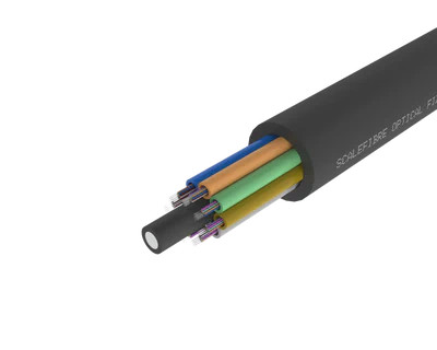 Cable de Fibra Óptica Exterior de Tubo Holgado de Alta Resistencia – Cubierta de PE, 96 Fibras