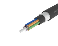 
Cable de fibra óptica exterior de tubo holgado blindado de alta
resistencia – PE/PA/PE, 72 fibras