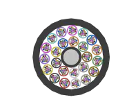 JetPATH™ 288F Air-Blown Mini Loose Tube Optical Fiber Cable, Cross Section