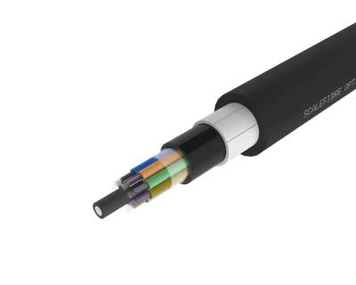 
Non-Metallic Armoured Loose Tube Outdoor Fiber Cable – PE/PA/PE Jacket, 96
Fiber
