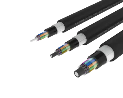 


Non-Metallic Armoured Loose Tube Outdoor Fiber Cable – PE/PA/PE Jacket,

72, 96 and 144 Fiber