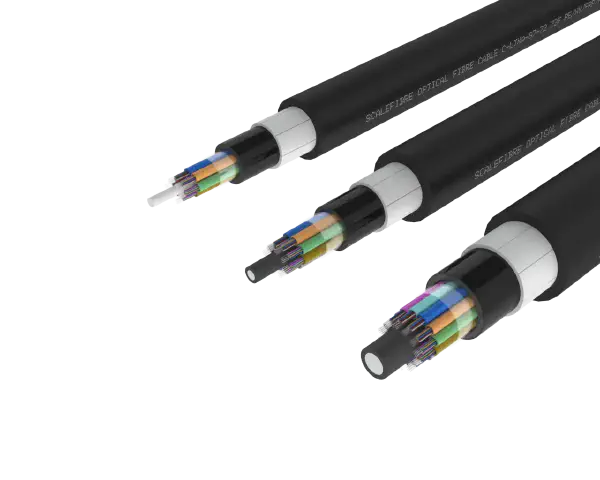


Non-Metallic Armoured Loose Tube Outdoor Fiber Cable – PE/PA/PE Jacket,

72, 96 and 144 Fiber