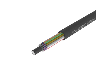 Cabo de fibra óptica de tubo solto Mini 144F