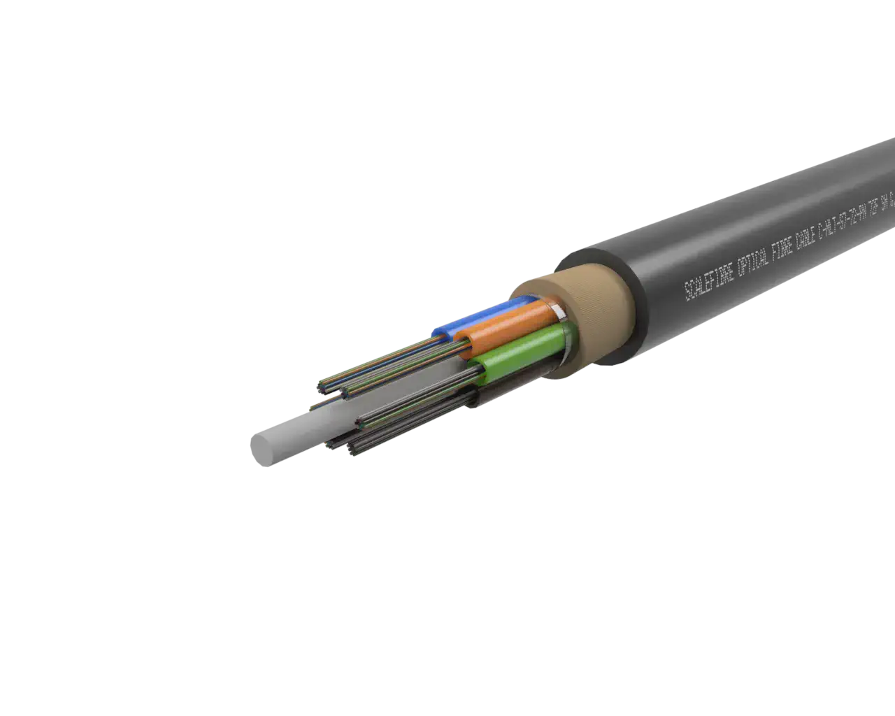 72F SkySPAN ADSS Optical Fibre Cable