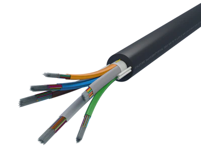 Cable de cinta flexible SmartRIBBON™, detalle del tubo