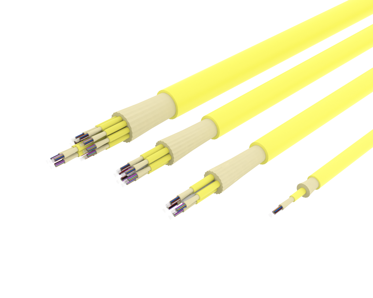 Cables de fibra óptica