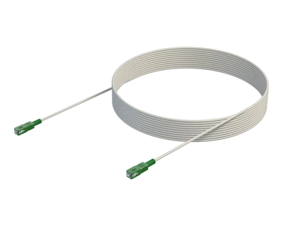 Single Fiber Premise Drop Cable Assembly - White