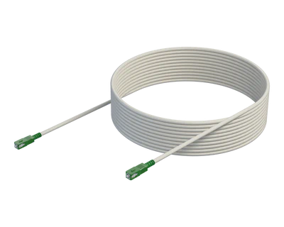 Cable de acometida interior de 4,8 mm con revestimiento blanco