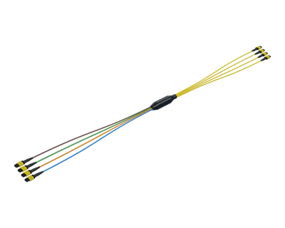FlexSHUFFLE™ 4x4 MPO-8 Shuffle Assembly, Single Mode (G.657.A1), 32 Fiber