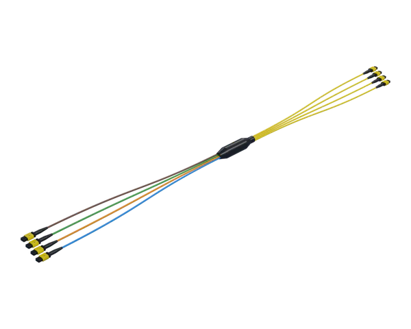 FlexSHUFFLE™ 4x4 MPO-8 Shuffle Assembly, Single Mode (G.657.A1), 32 Fiber