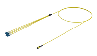 8 Fiber MPO to LC Fanout, Singlemode (G.657.A1)