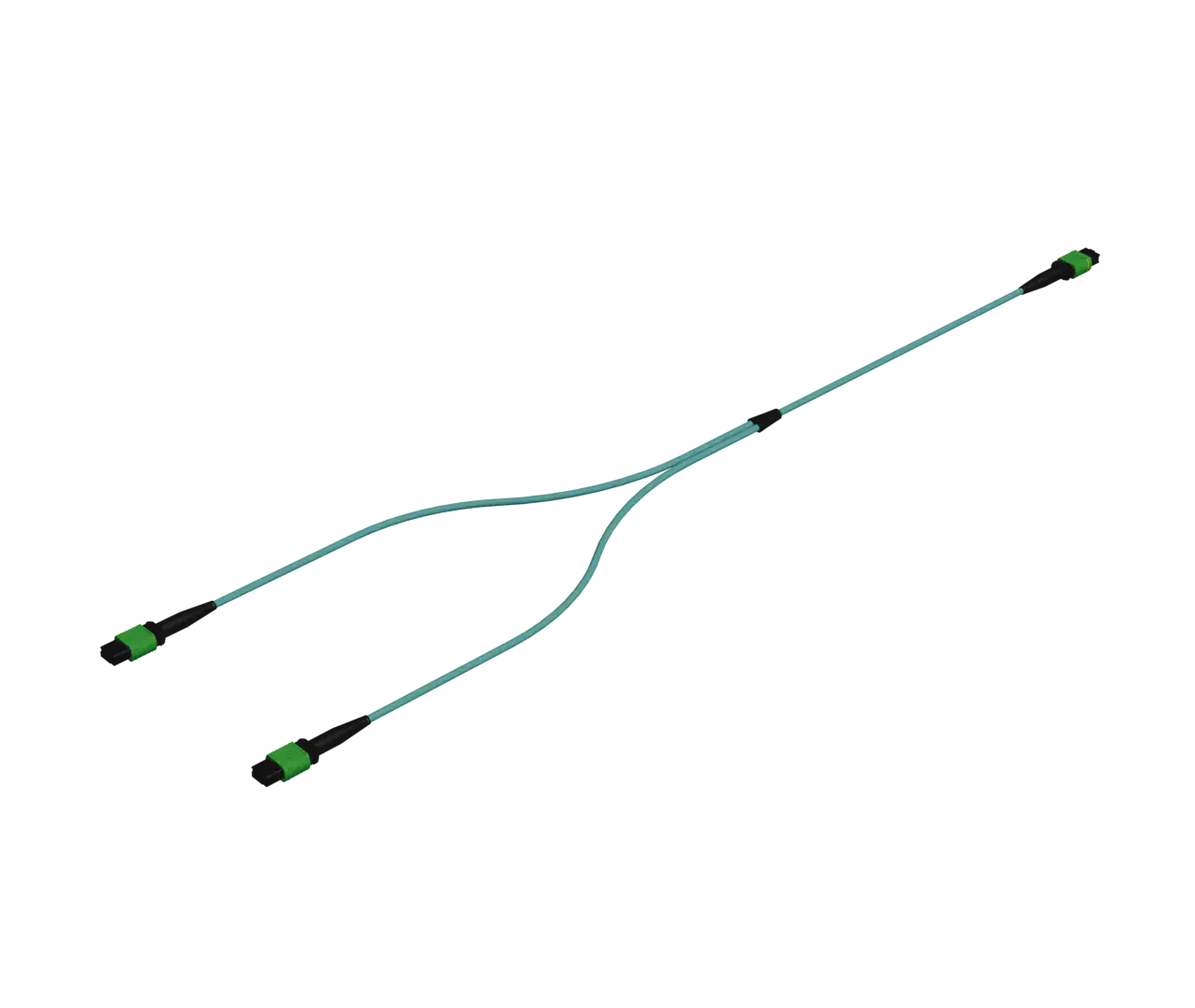 MPO 1:2 Splitter Cable (NVIDIA MFP7E20 Equivalent)