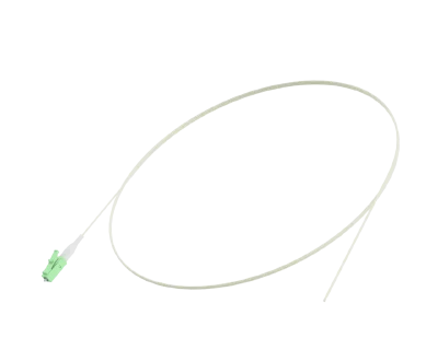 Single-mode Optical Pigtail, LC/APC, White