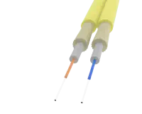 Construcción del cable: cable dúplex de 2 mm con forma de 8