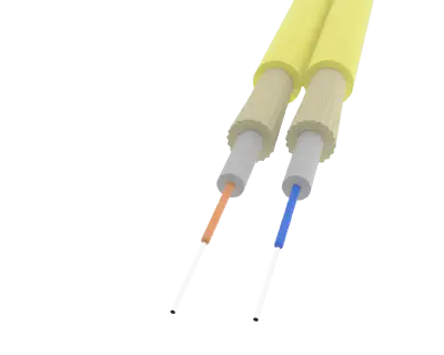 Construcción del cable: cable dúplex de 2 mm con forma de 8