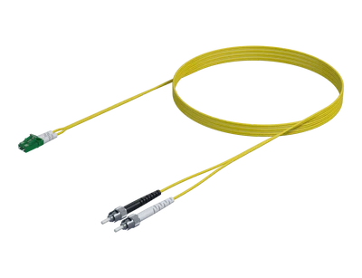 Single-mode Duplex Patch Cord - LC/APC to ST/UPC
