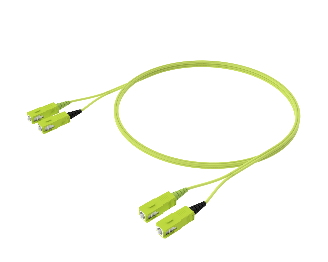 Cable de conexión dúplex OM5 - SC/UPC a SC/UPC