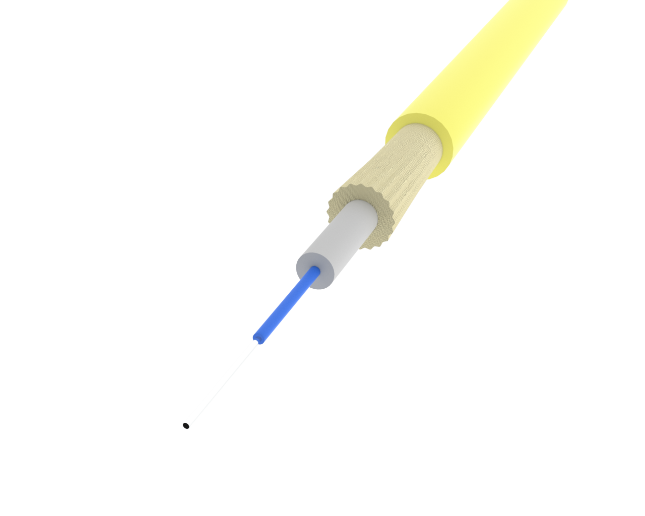 Cordon de raccordement simplex monomode - LC/UPC vers LC/UPC