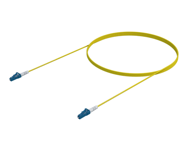 Cordão de Conexão Simplex Monomodo - LC/UPC para LC/UPC
