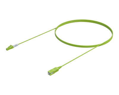Cable de conexión símplex OM5 - LC/UPC a SC/UPC, Verde Lima